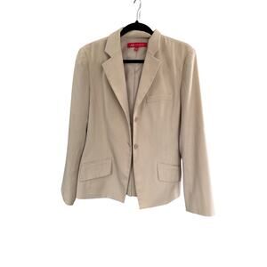 Tan Anne Klein Blazer